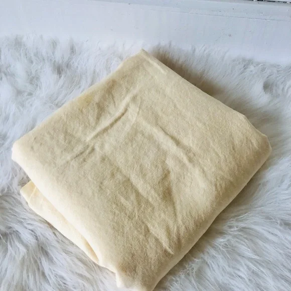 Restoration Hardware Linen Shower Curtain Yellow - Picture 5 of 5